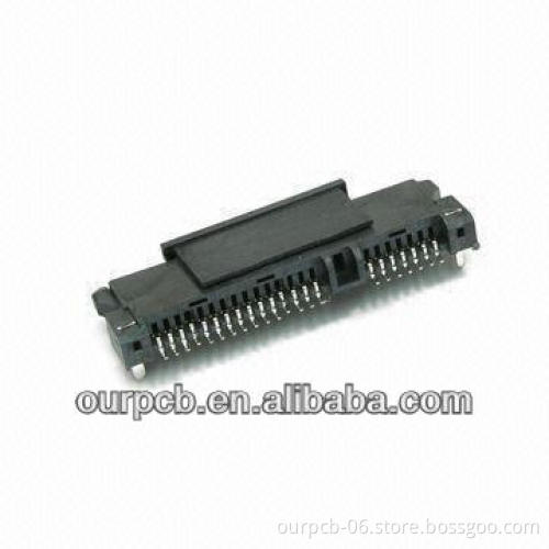 SATA 16p SMT R/A Adapter with Screw Hole and 1.5A Rated Current